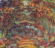 Claude Monet The rose way in Giverny Spain oil painting artist